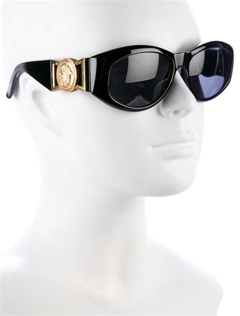 vintage versace sunglasses notorious|Versace sunglasses with medusa head.